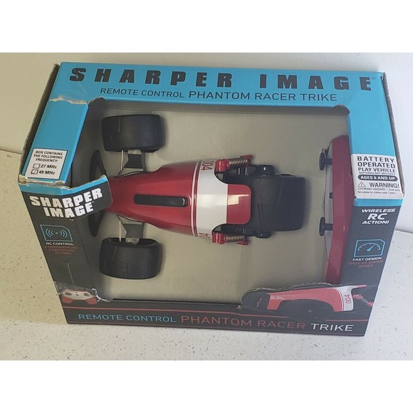 Sharper Image Remote Control RC Car RED Phantom Racer Trike New In Box! - Picture 5 of 8